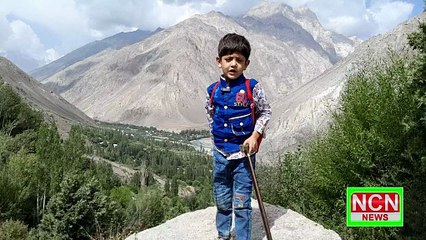 Muhammad Affan Khan Chitrali in Terichmir Mountain