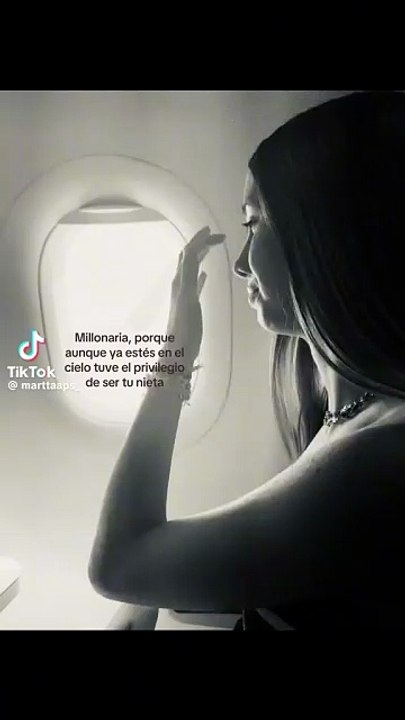 Attitude girl in aeroplane