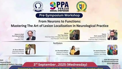 Pre-Conference Workshop | 9th PPA Punjab Annual Symposium