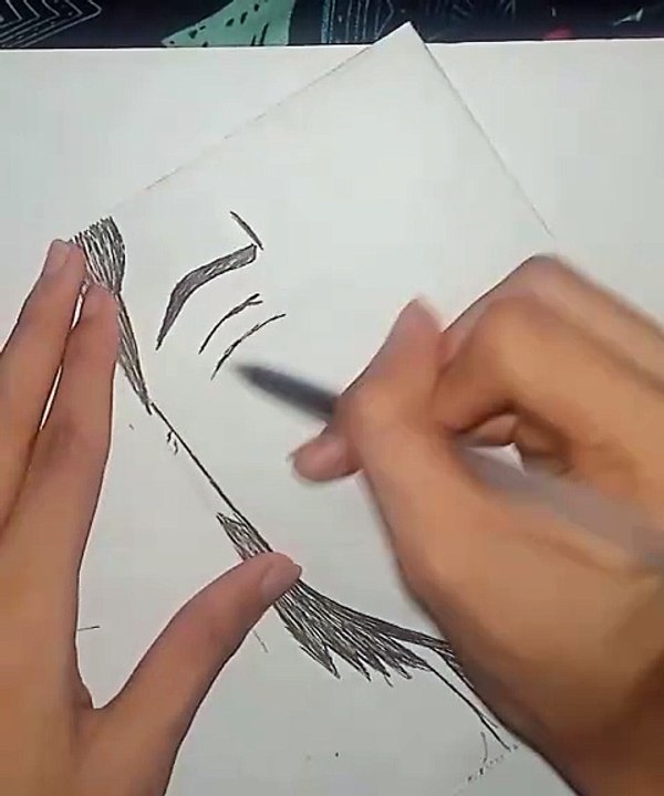 Naruto Shippuden - Hidan Drawing 🔥
