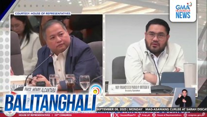 Dismissed Bulacan 1st Dist. Engr. Alcantara, pinabulaanang siya ang umano'y "Kingpin" ng ghost flood control projects sa Bulacan | Balitanghali