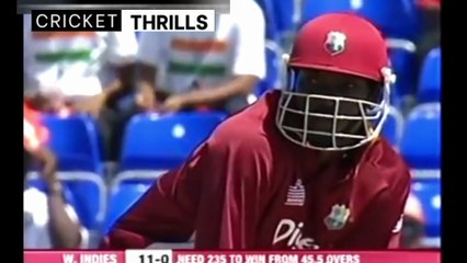 Chris Gayle vs Irfan Pathan | 3rd ODI Basseterre 2006 | Gayle’s Power-Hitting vs India