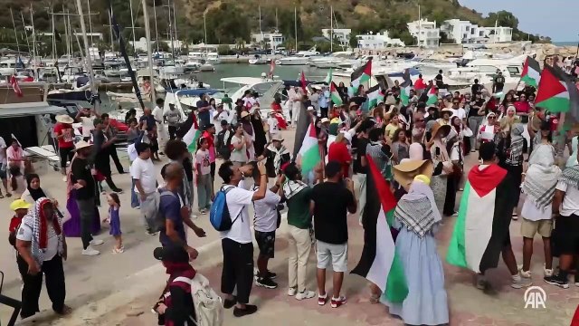 İspanya'dan kalkan Küresel Sumud Filosu tekneleri Tunus açıklarına ulaşmaya başladı