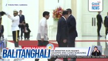 PBBM, mainit na tinanggap ni Cambodian Acting Head of State & Senate Pres. Hun Sen sa Peace Palace | Balitanghali