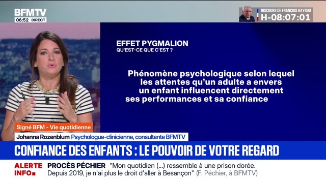 Signé BFM - Comment la confiance des enfants se construit dans le regard des adultes
