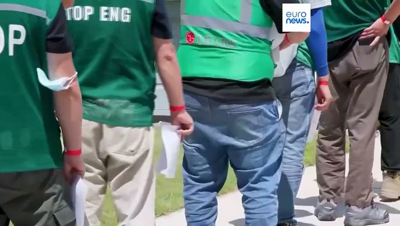 États-Unis : les travailleurs sud-coréens détenus lors d'une descente des services d'immigration seront libérés