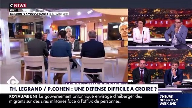 Vidéo avec des cadres du Parti Socialiste : CNews retrouve une déclaration de Patrick Cohen défendant l'utilisation des images volées alors que dans son cas, il évoque une atteinte à la vie privée