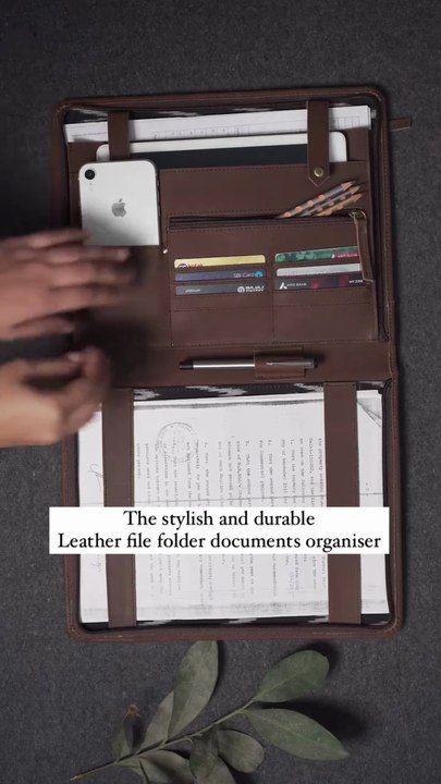 Stylish Document File Folder for Work & Office