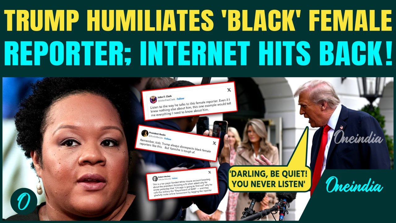 Trump Triggered by Chicago Questions—Snaps at NBC’s Yamiche Alcindor, calls her ‘SECOND-RATE’