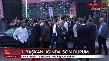 CHP İstanbul İl Başkanlığı'nda kayyum nöbeti