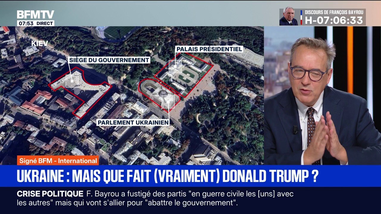 Signé BFM - 3 semaines après le sommet entre les États-Unis et la Russie, Donald Trump menace une nouvelle fois Moscou de sanctions