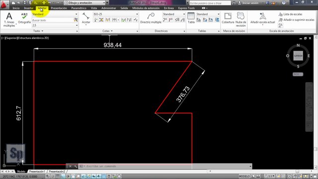 Autocad - Crear cotas oblicuas, cotas inclinadas. Tutorial en español HD