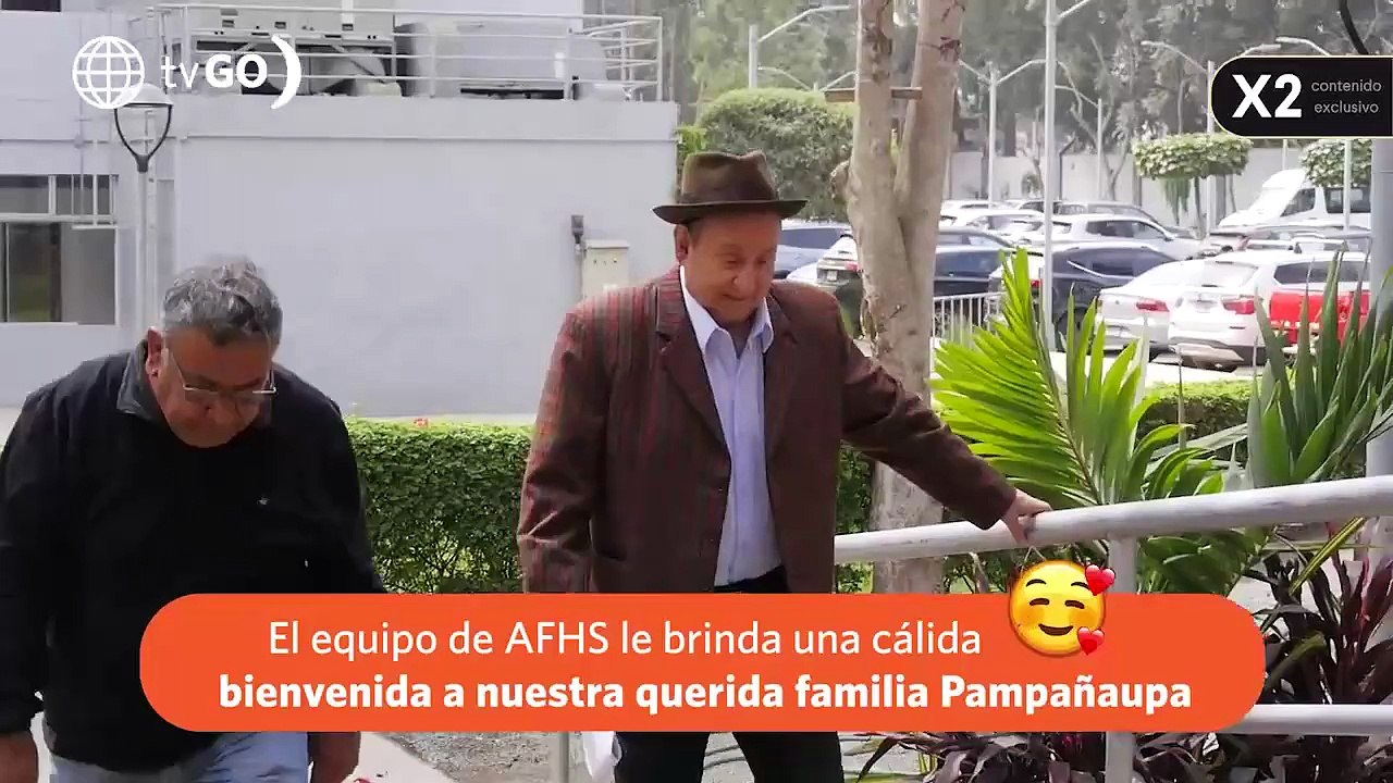 Mira cómo fue la emotiva bienvenida de los Pampañaupa en Las Nuevas Lomas