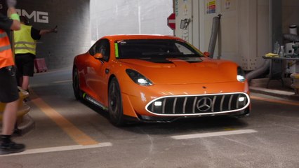 CONCEPT AMG GT XX - Car preparation