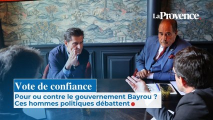 Vote de confiance : Pour ou contre le gouvernement Bayrou ?  Ces hommes politiques débattent