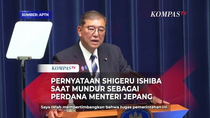 Pernyataan Shigeru Ishiba Mundur dari PM Jepang: Kami Tak Dapat Penuhi Tanggung Jawab!