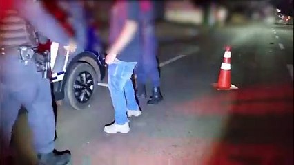 Jovem embriagado é preso após quase causar acidente durante atendimento do Siate