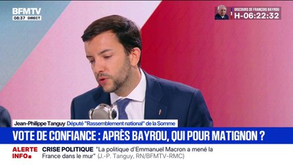 "Le macronisme est l'alliance du pire de la droite et du pire de la gauche": Jean-Philippe Tanguy soutient les propos de Marine Le Pen