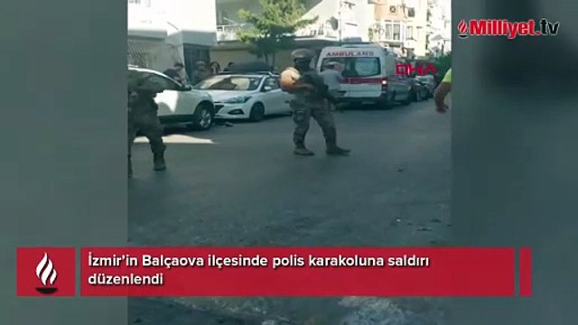 İzmir'de karakola saldırı! 2 polis şehit, 1 polis yaralı