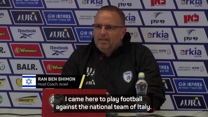 'I'm standing behind my country'- Israel coach defiant amid Gaza conflict