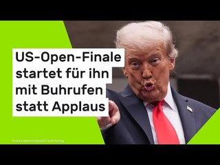 US-Open-Finale startet für ihn mit Buhrufen statt Applaus