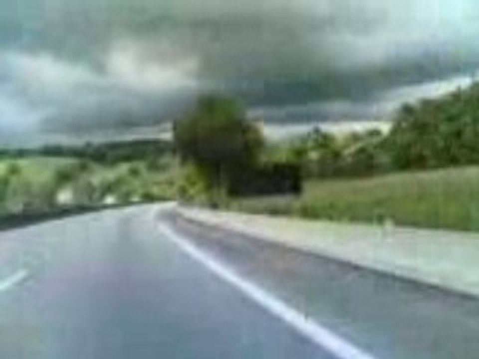 Route d'orage