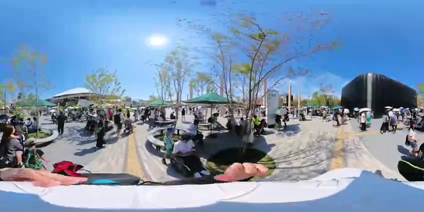 【速報】EXPO2025大阪・関西万博 混雑状況を360°カメラで徹底チェック！シグネチャーパビリオン～WASSEエリア最新情報　[Breaking News] EXPO 2025 Osaka/Kansai Expo: Check out the crowd situation thoroughly with a 360° camera! Latest information on the Signature Pavilion and WASSE area