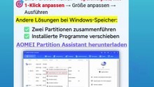 Windows Partition verkleinern – ohne Datenverlust 🚀