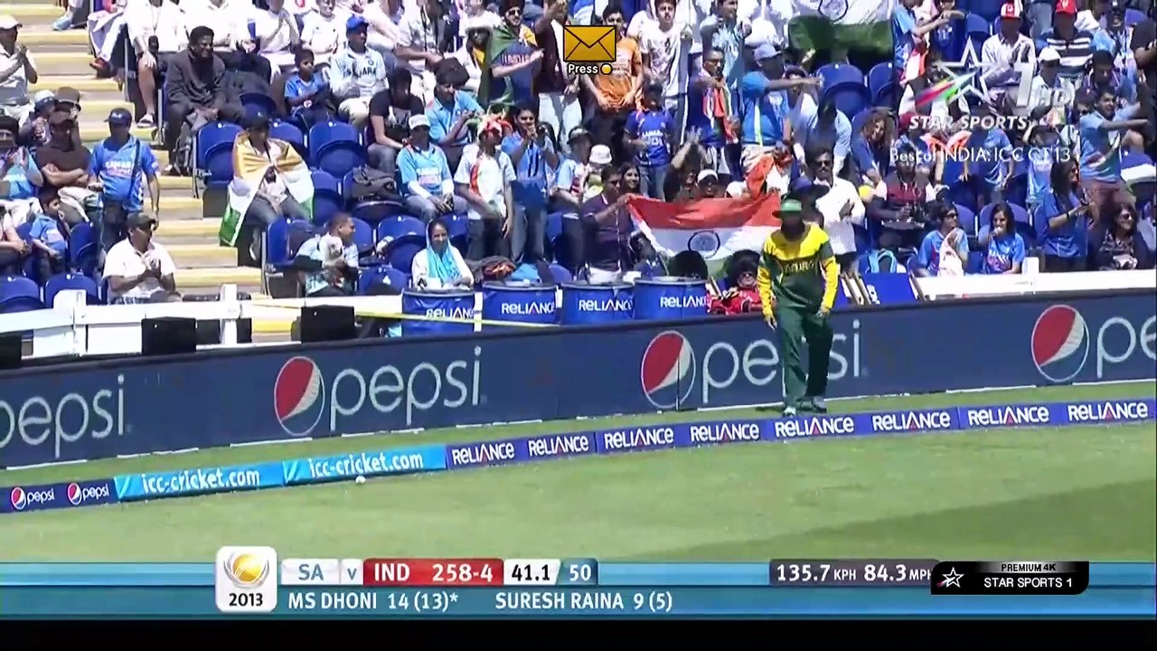 2013 ICC Champions Trophy | India vs South Africa, 1st Match, Group B at Cardiff.