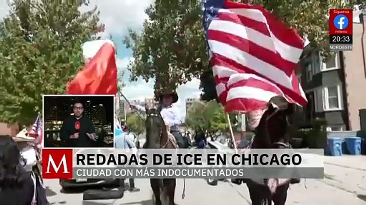 Migrantes mexicanos en Chicago mantienen celebraciones pese a redadas de Trump