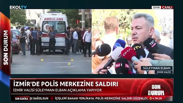 İzmir Valisi Süleyman Elban açıklama yaptı: Saldırgan lise 3 öğrencisi, suç kaydı yok