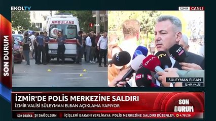 İzmir Valisi Süleyman Elban açıklama yaptı: Saldırgan lise 3 öğrencisi, suç kaydı yok