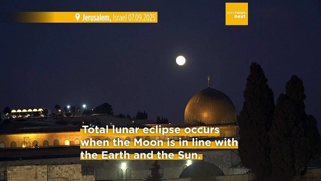 Blood Moon: the most beautiful images of the total lunar eclipse around the world