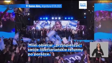 Argentyński prezydent Milei ponosi miażdżącą porażkę w kluczowych wyborach w prowincji Buenos Aires