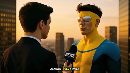 AI Interviews Invincible Characters