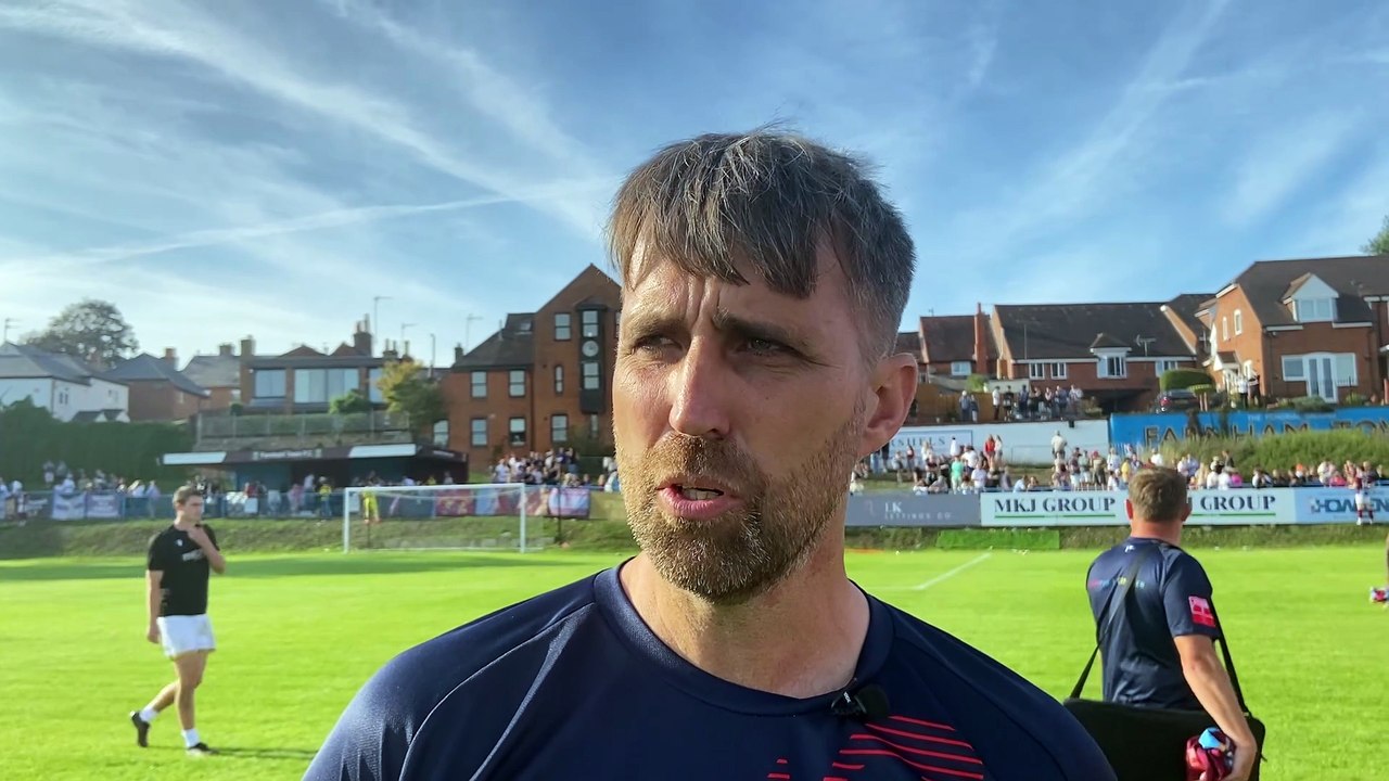 Farnham Town manager Paul Johnson post-Sholing