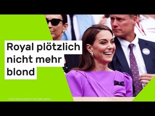 Völlige Verwirrung um ihre Haare - Royal plötzlich nicht mehr blond