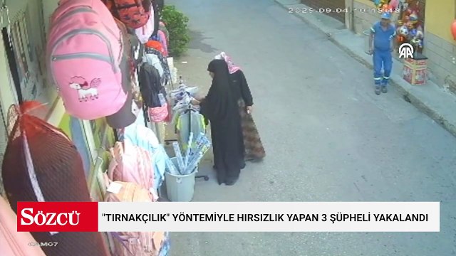 Bursa'da tırnakçılık yöntemiyle hırsızlık yapan 3 şüpheli yakalandı