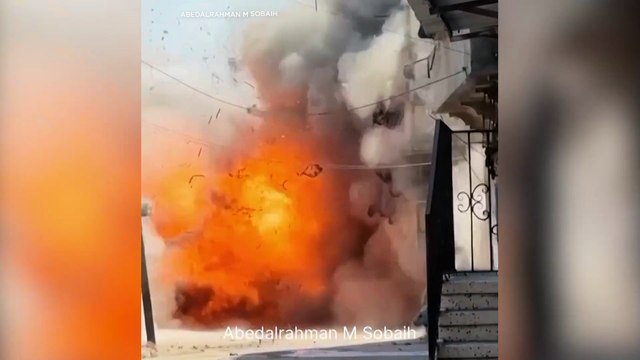 Israeli strikes in Gaza City destroy mosque and residential tower