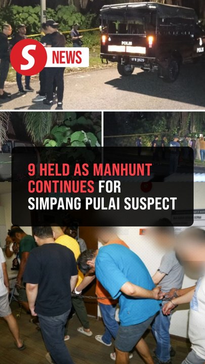 Simpang Pulai cop shooting: Nine remanded for a week, manhunt for cop attacker continues