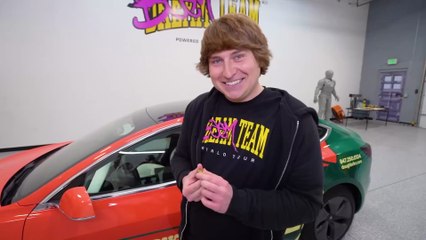 I Surprised David Dobrik With a Custom Tesla 😱⚡🚗 | INSANE Reaction