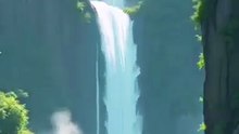 Children_Playing_with_Colorful_Fish_by_a_Magical_Waterfall(360p)(1)