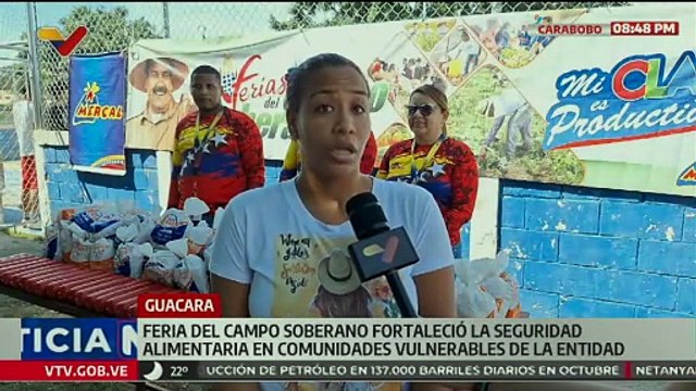 Carabobo | Mercal distribuye combos proteicos a más de mil familias de la comunidad de Mocundo