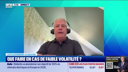 Le placement à suivre : Que faire en cas de faible volatilité ? - 08/09