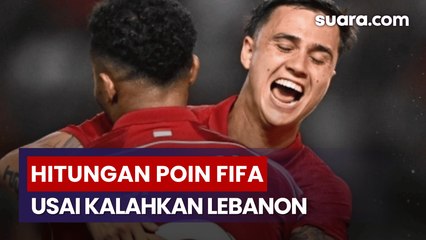 Hitung-hitungan Ranking FIFA Usai Indonesia Tekuk Lebanon
