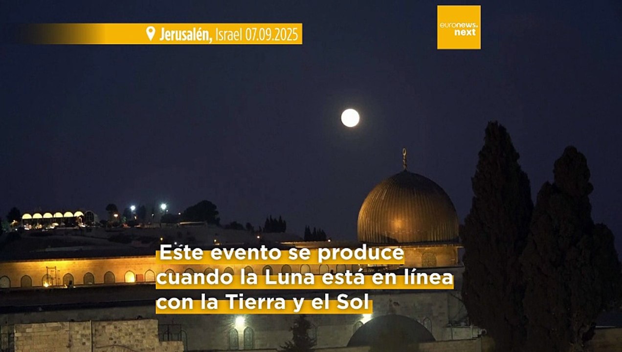FOTOS: Las imágenes más bellas del eclipse total de la Luna de sangre