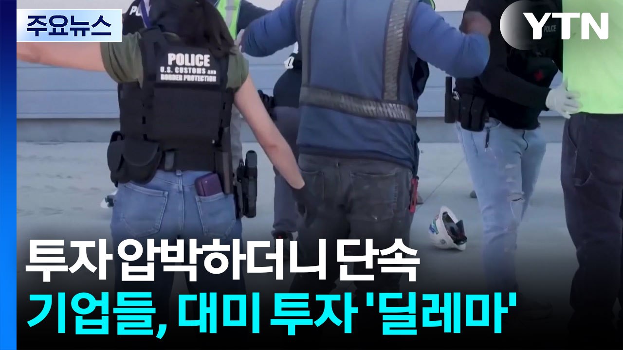 투자 압박하더니 단속...기업들, 대미 투자 '딜레마' / YTN