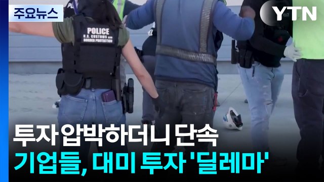 투자 압박하더니 단속...기업들, 대미 투자 '딜레마' / YTN
