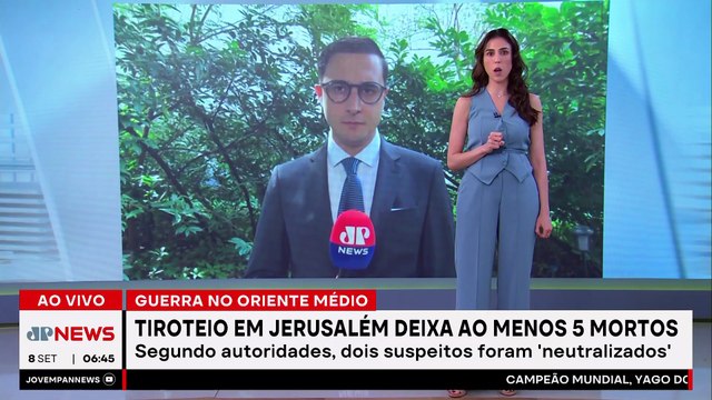 Tiroteio em Jerusalém deixa ao menos cinco mortos