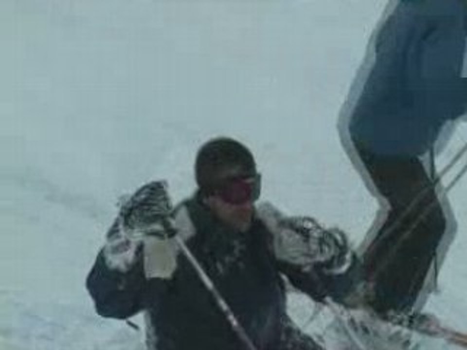 UN MAROCAIN AU SKI ( les 2 alpes )